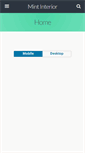 Mobile Screenshot of mintinteriors.com